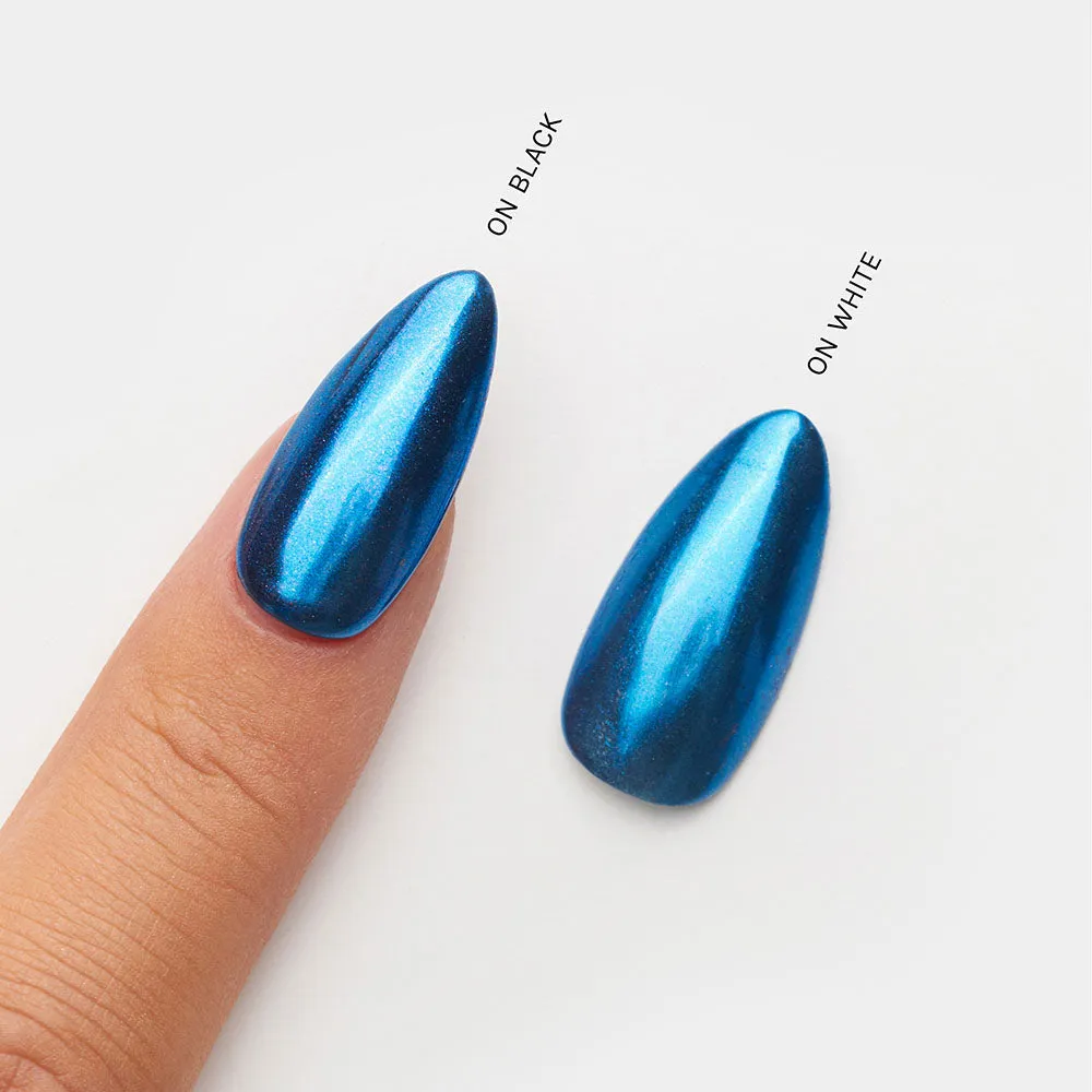 Blue Mirror Chrome Powder
