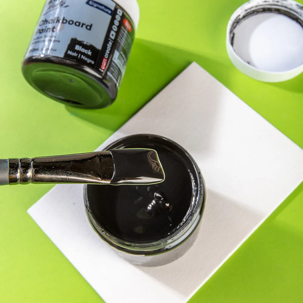 Chalkboard Paint Signature 250ml (8.45oz) - Black