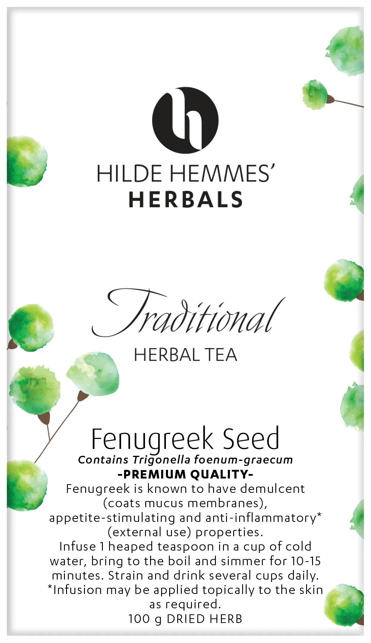 Hilde Hemmes Fenugreek