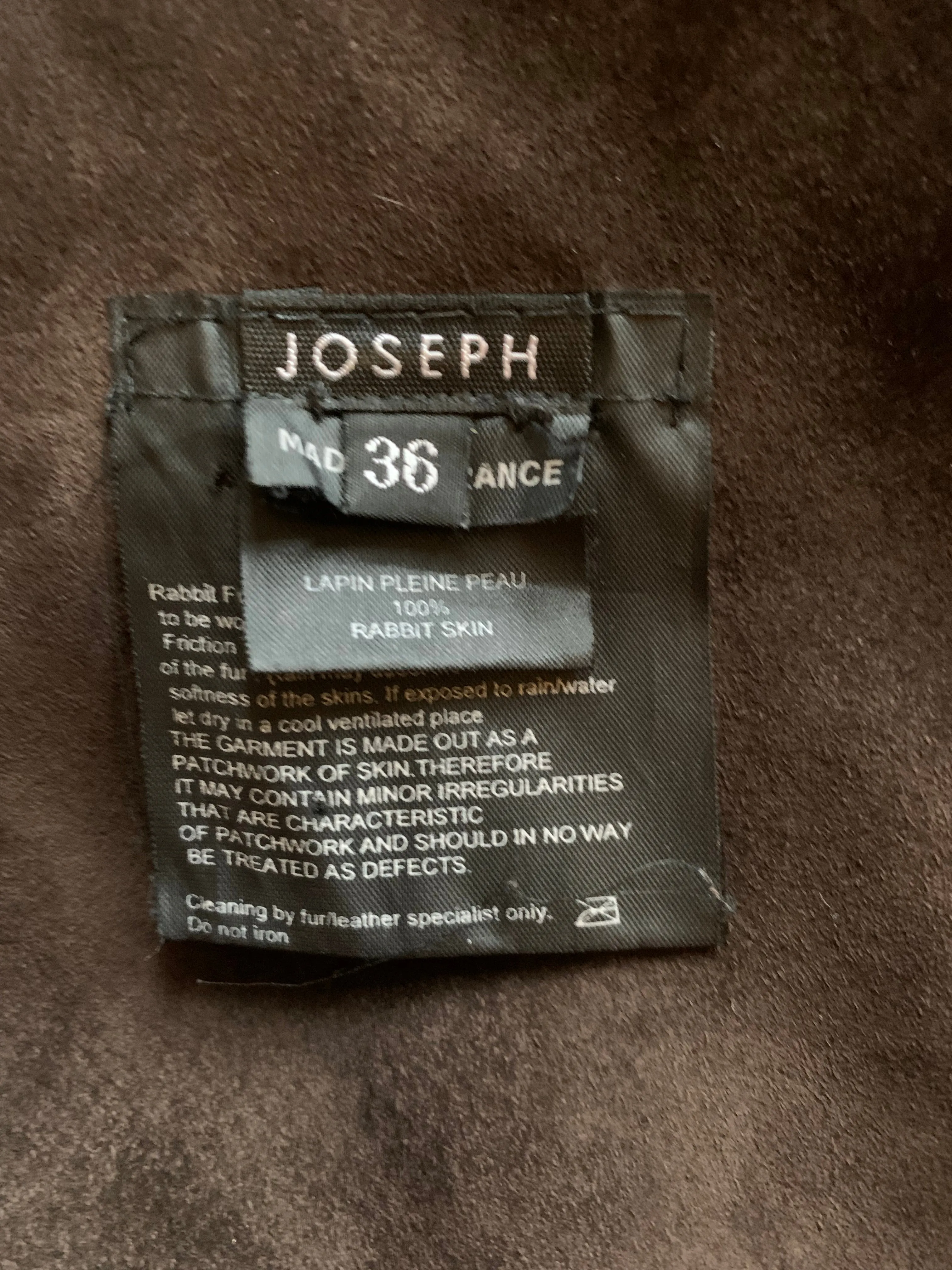 Joseph Fur Jacket