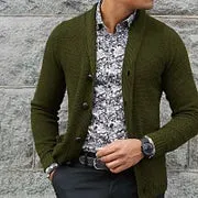 Single-breasted Knit Sweater Cardigan