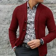 Single-breasted Knit Sweater Cardigan