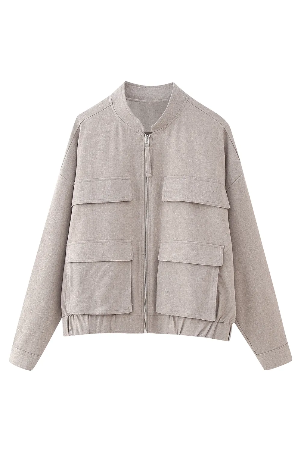 'Una' Bomber Jacket & High-Waist Trouser